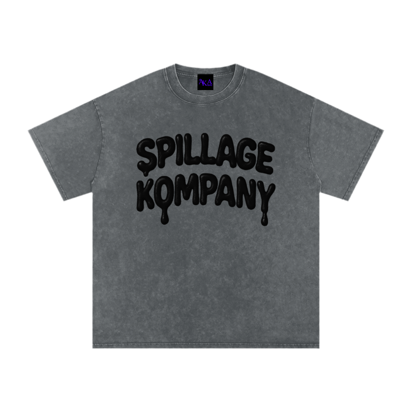 COLORFUL SPILLAGE TEE