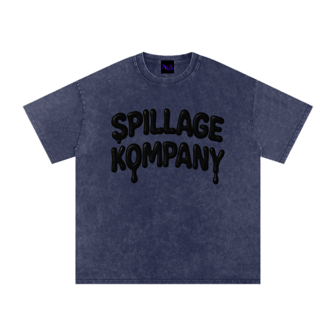 COLORFUL SPILLAGE TEE