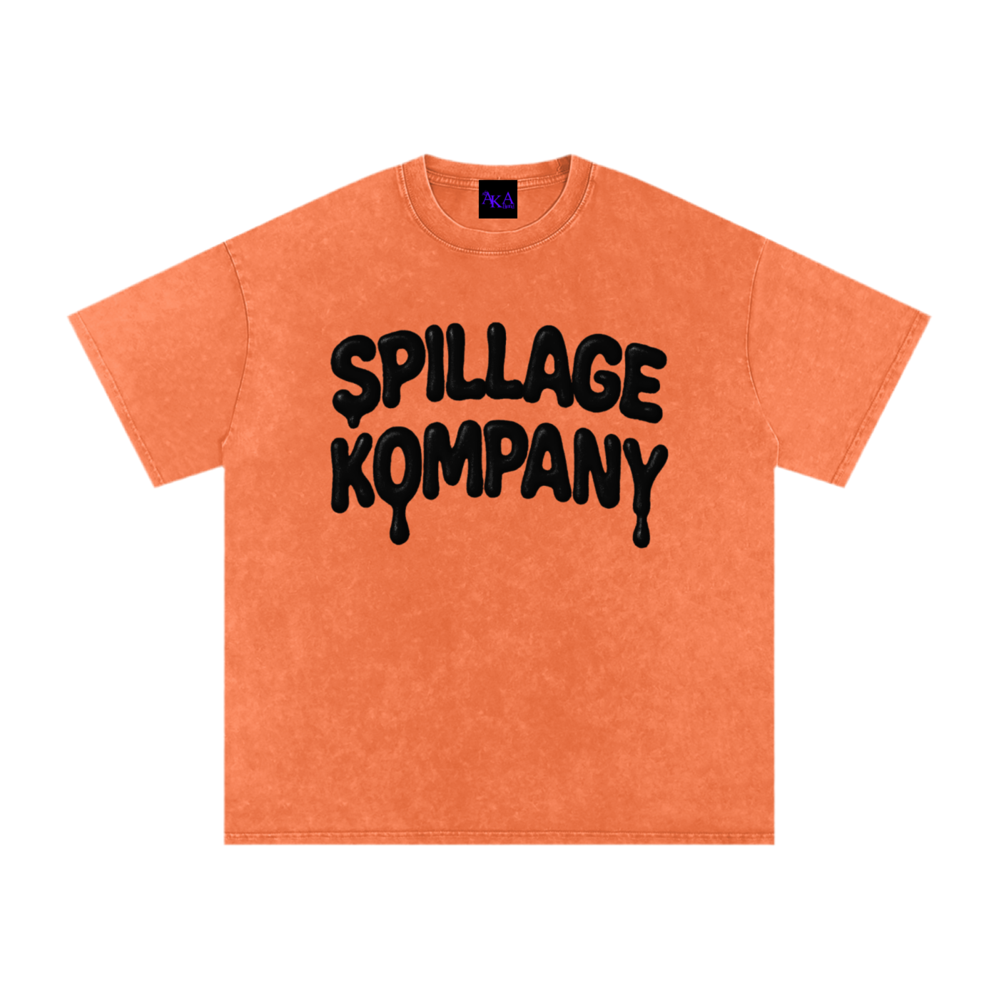 COLORFUL SPILLAGE TEE