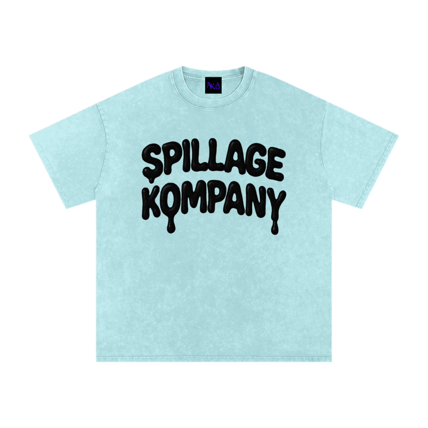 COLORFUL SPILLAGE TEE