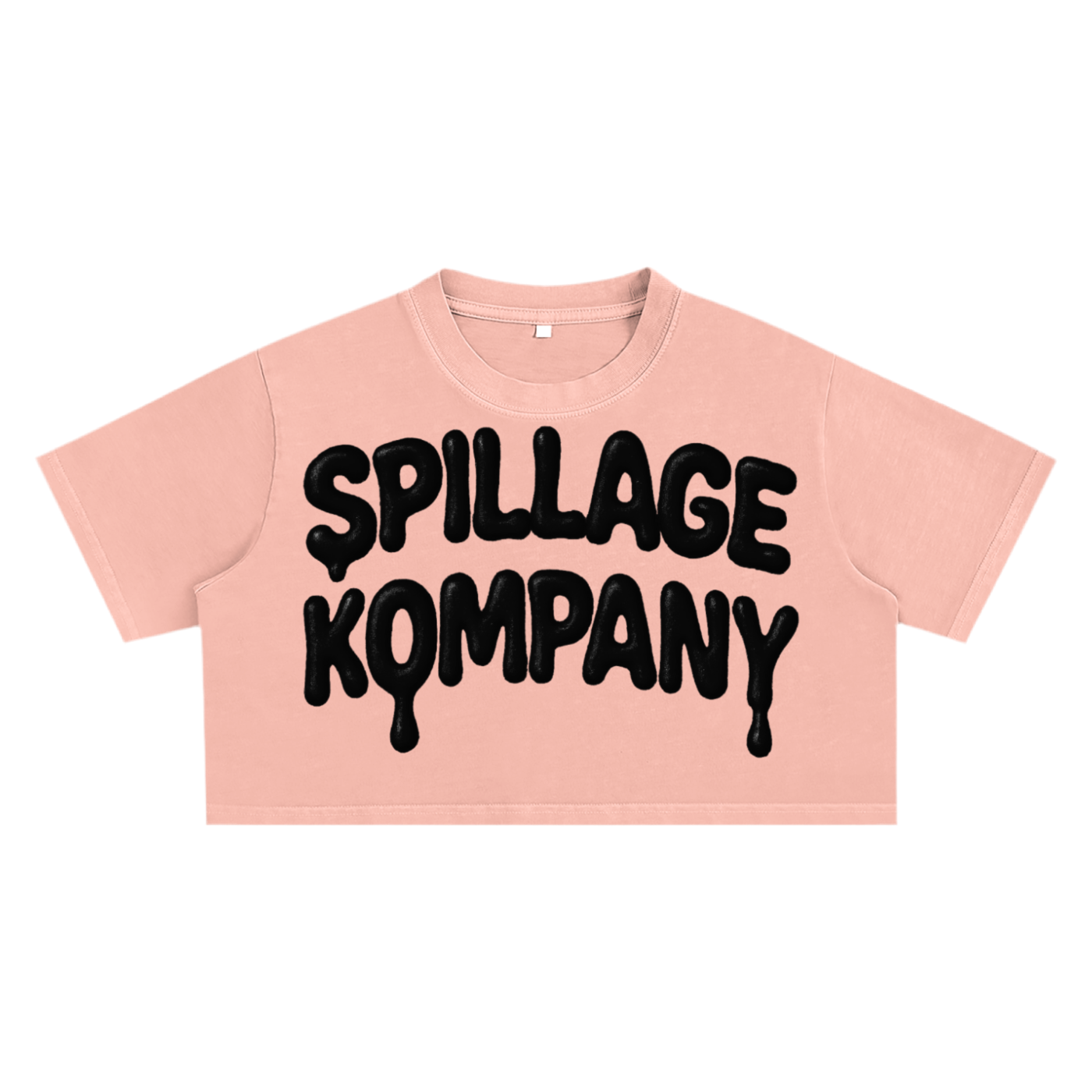 COLORFUL SPILLAGE CROP TOP