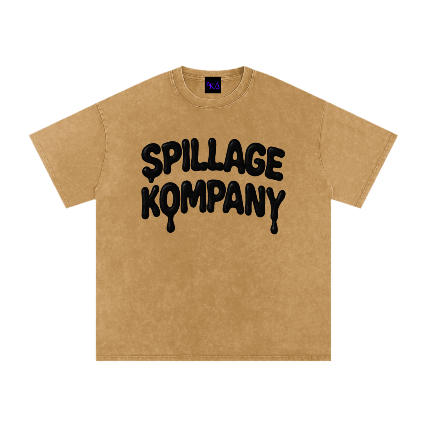 COLORFUL SPILLAGE TEE