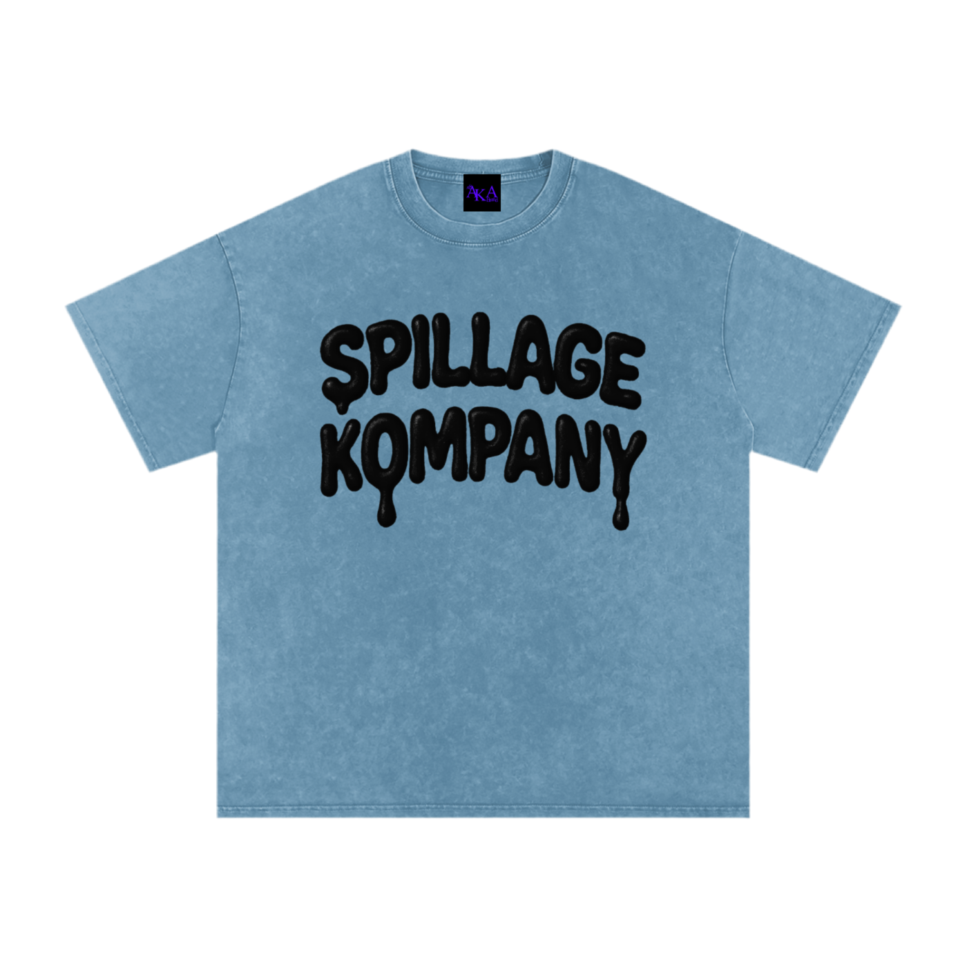 COLORFUL SPILLAGE TEE