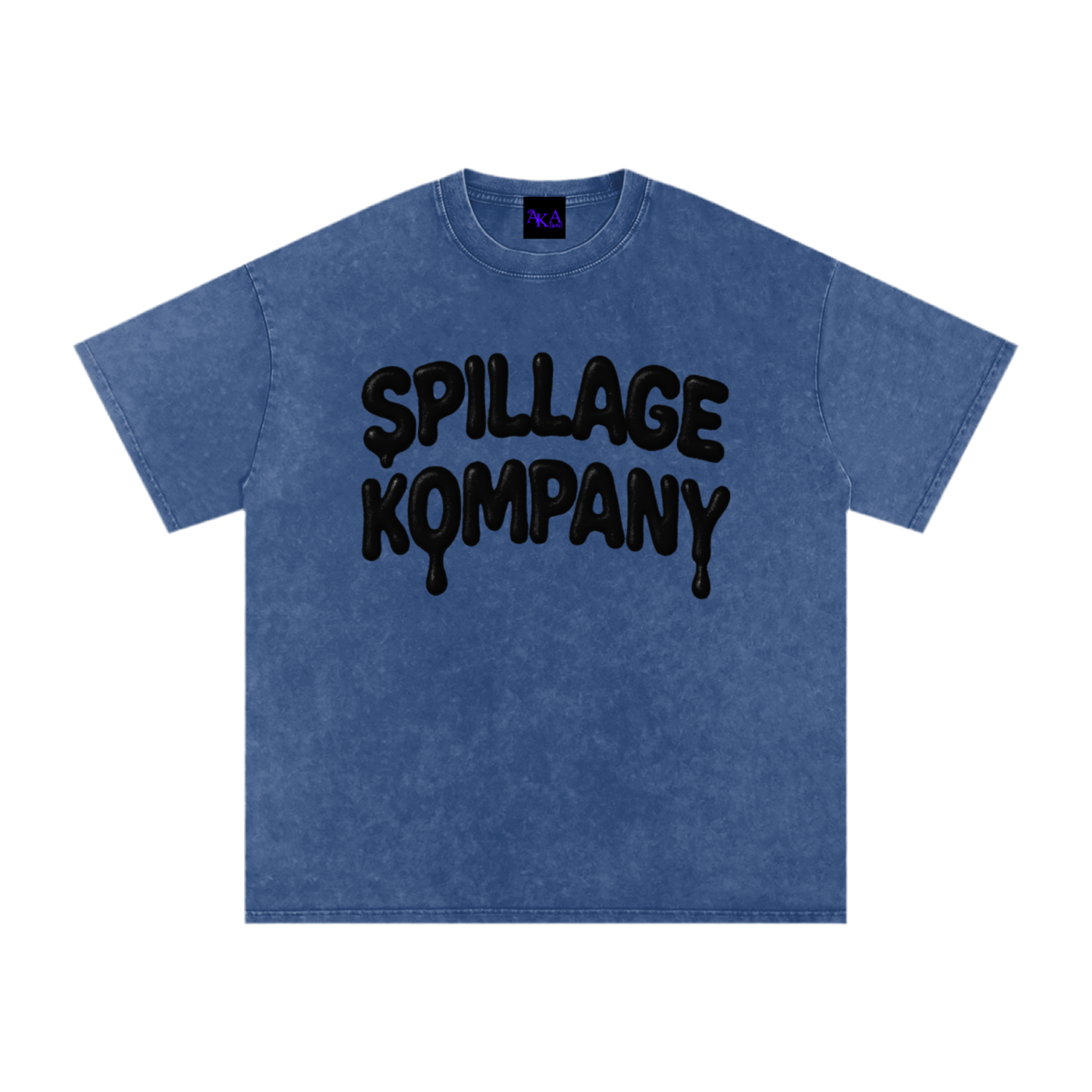 COLORFUL SPILLAGE TEE