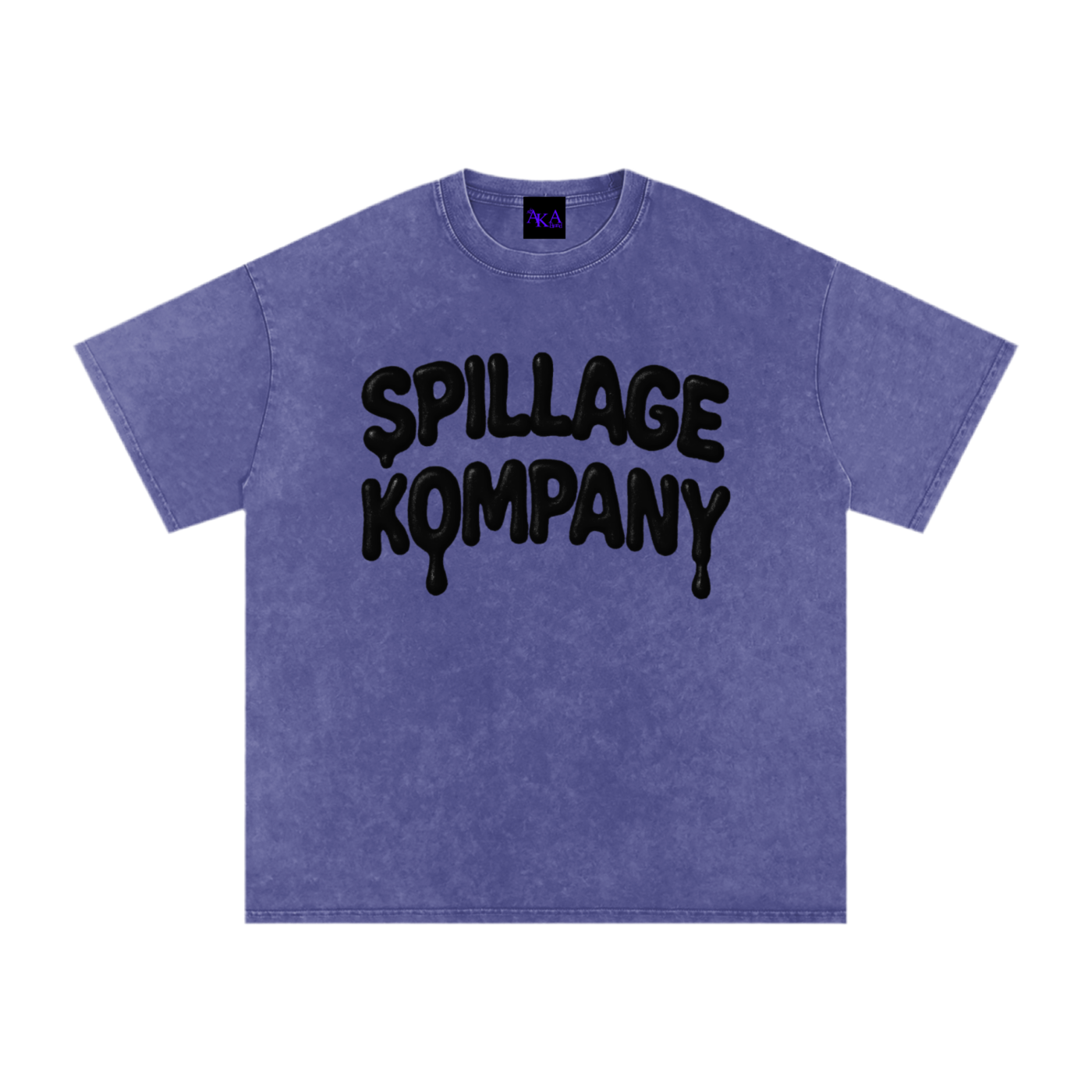 COLORFUL SPILLAGE TEE