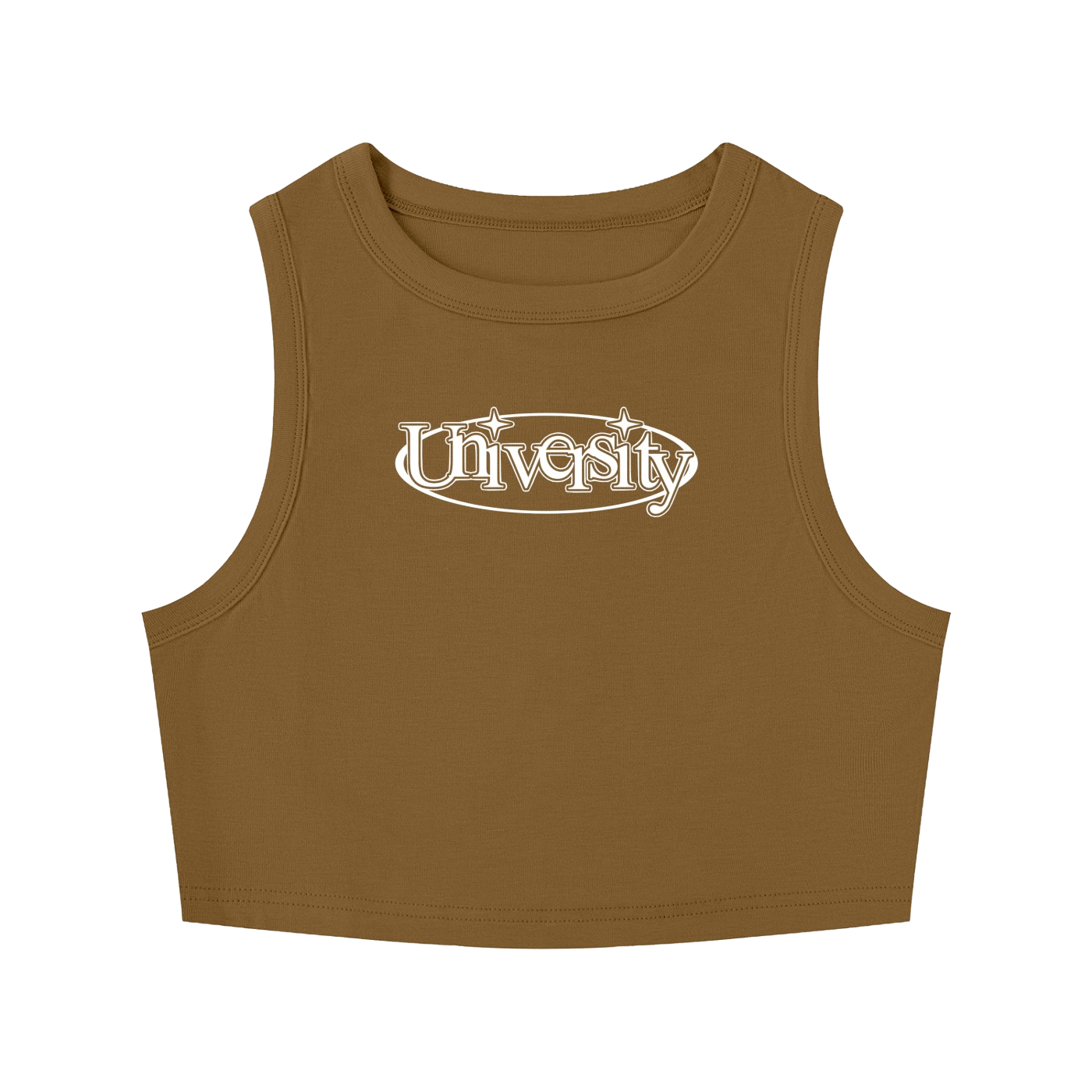 UNIVERSITY CROPPED TANK