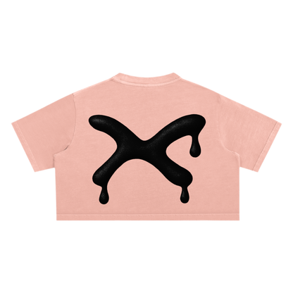 COLORFUL SPILLAGE CROP TOP