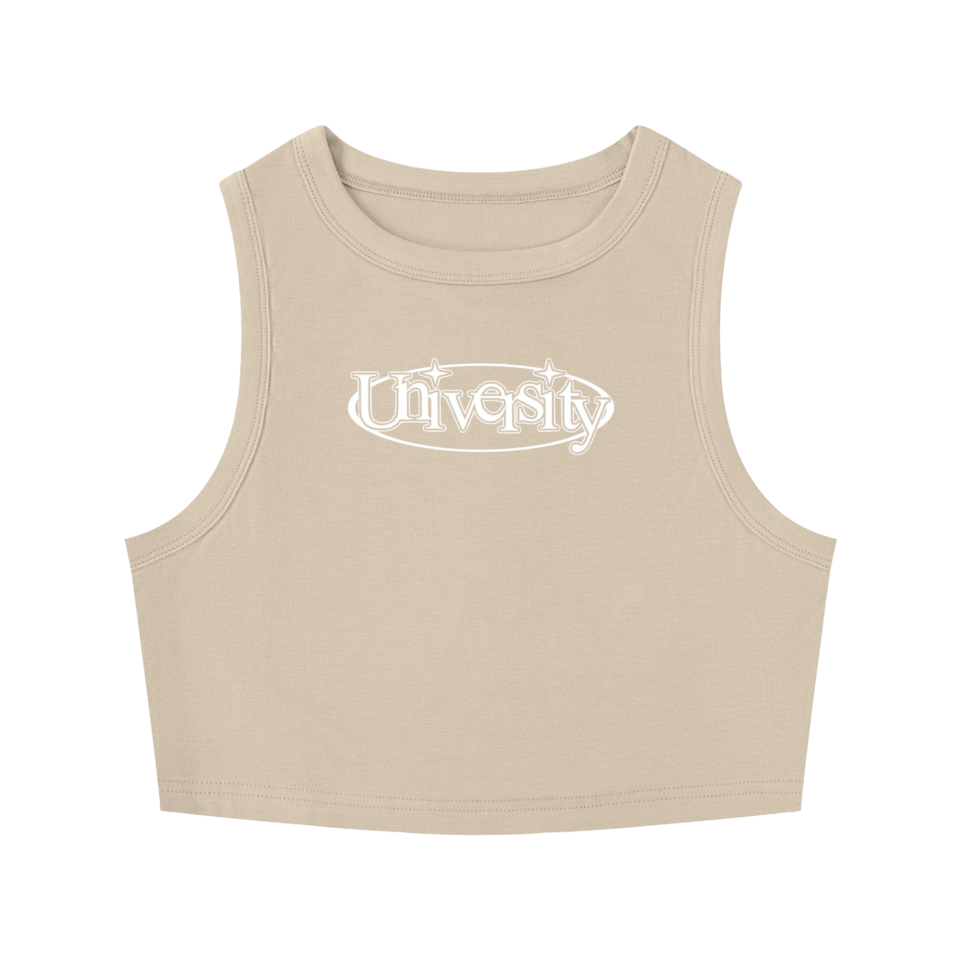 UNIVERSITY CROPPED TANK