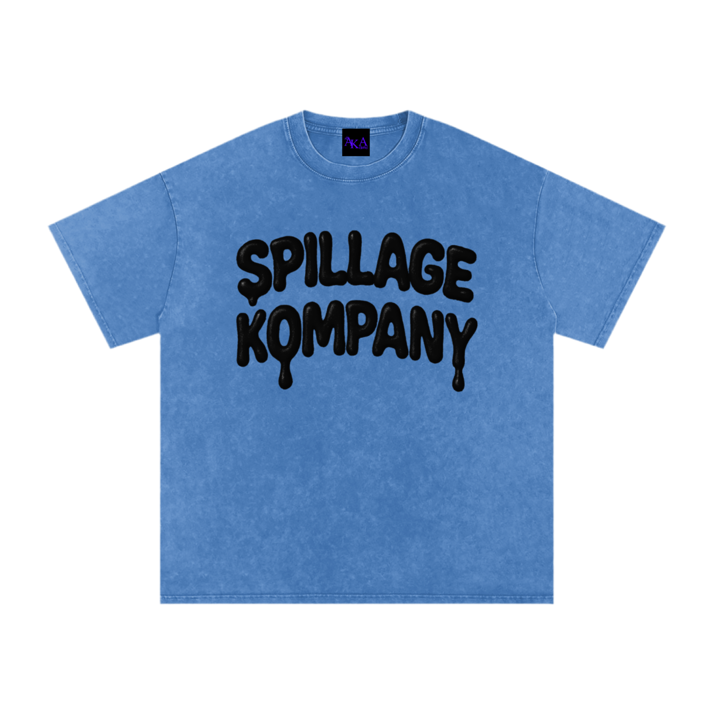 COLORFUL SPILLAGE TEE