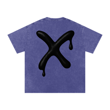 COLORFUL SPILLAGE TEE