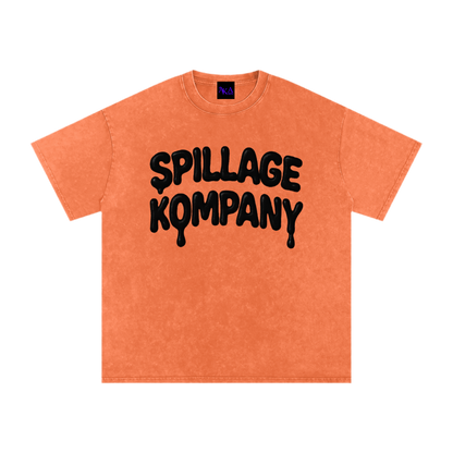 COLORFUL SPILLAGE TEE