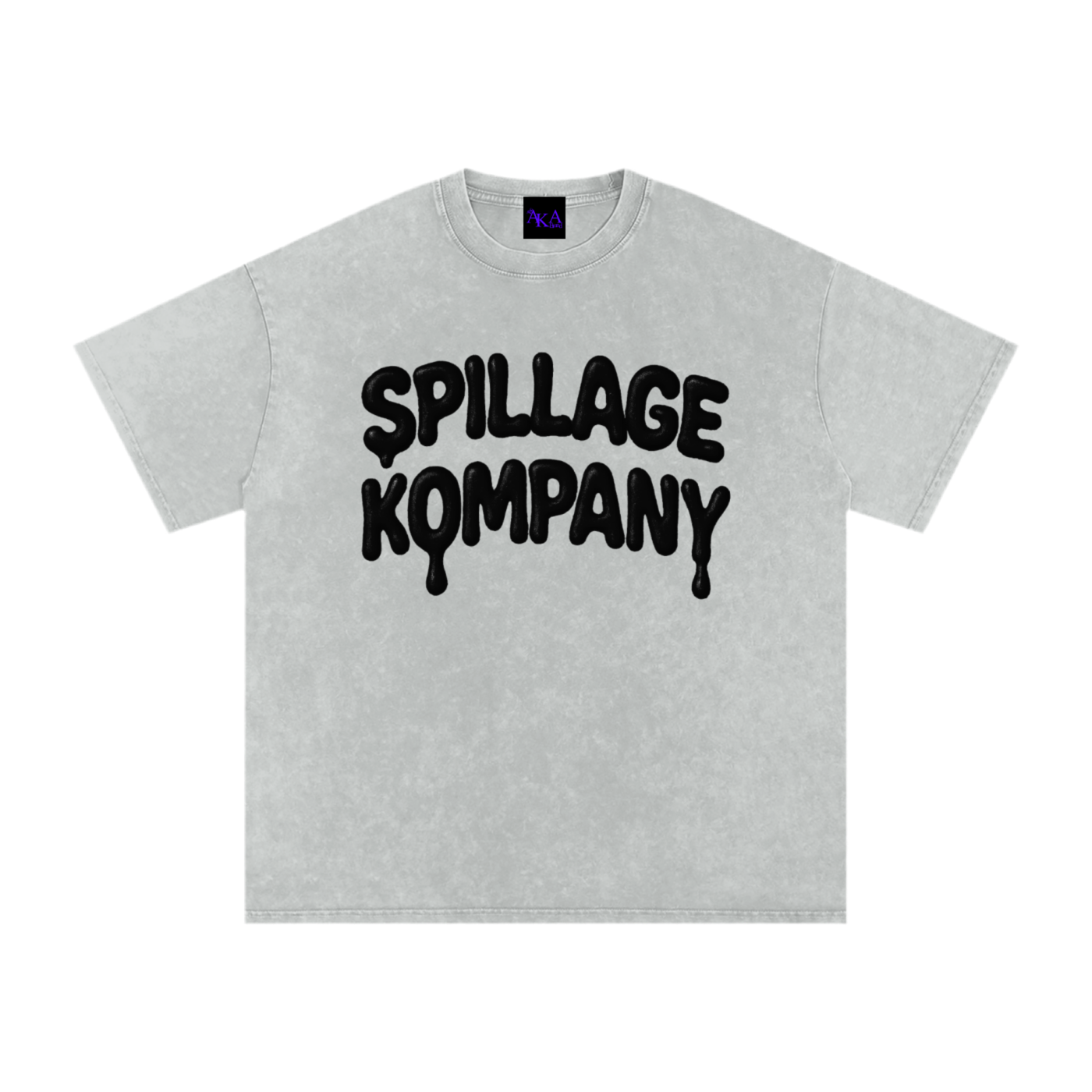 COLORFUL SPILLAGE TEE