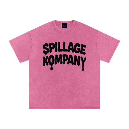 COLORFUL SPILLAGE TEE