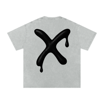 COLORFUL SPILLAGE TEE
