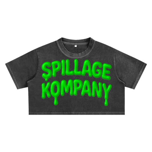 TOXIC OOZE CROP TOP