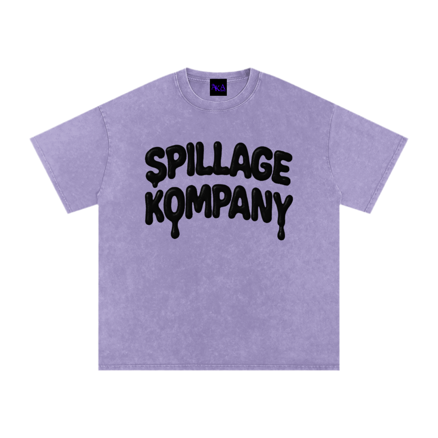 COLORFUL SPILLAGE TEE