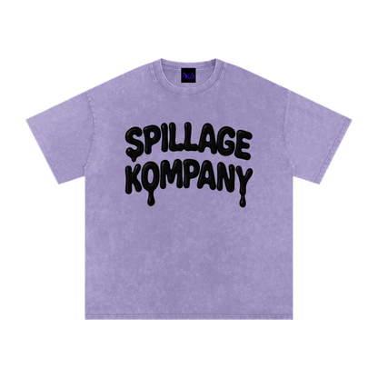 COLORFUL SPILLAGE TEE