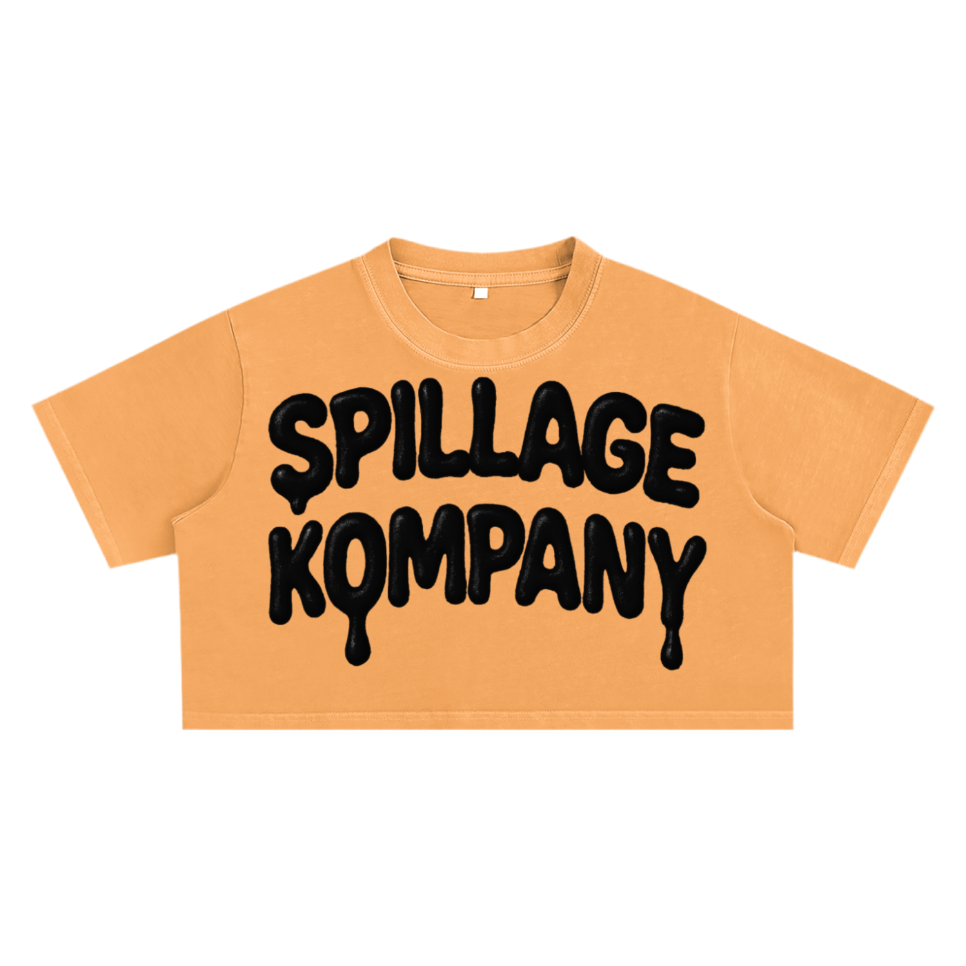 COLORFUL SPILLAGE CROP TOP