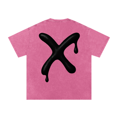 COLORFUL SPILLAGE TEE