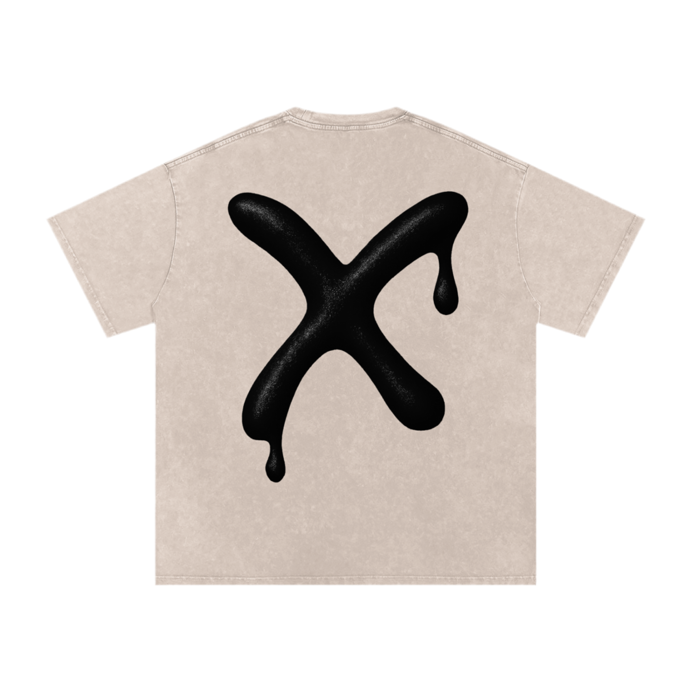 COLORFUL SPILLAGE TEE