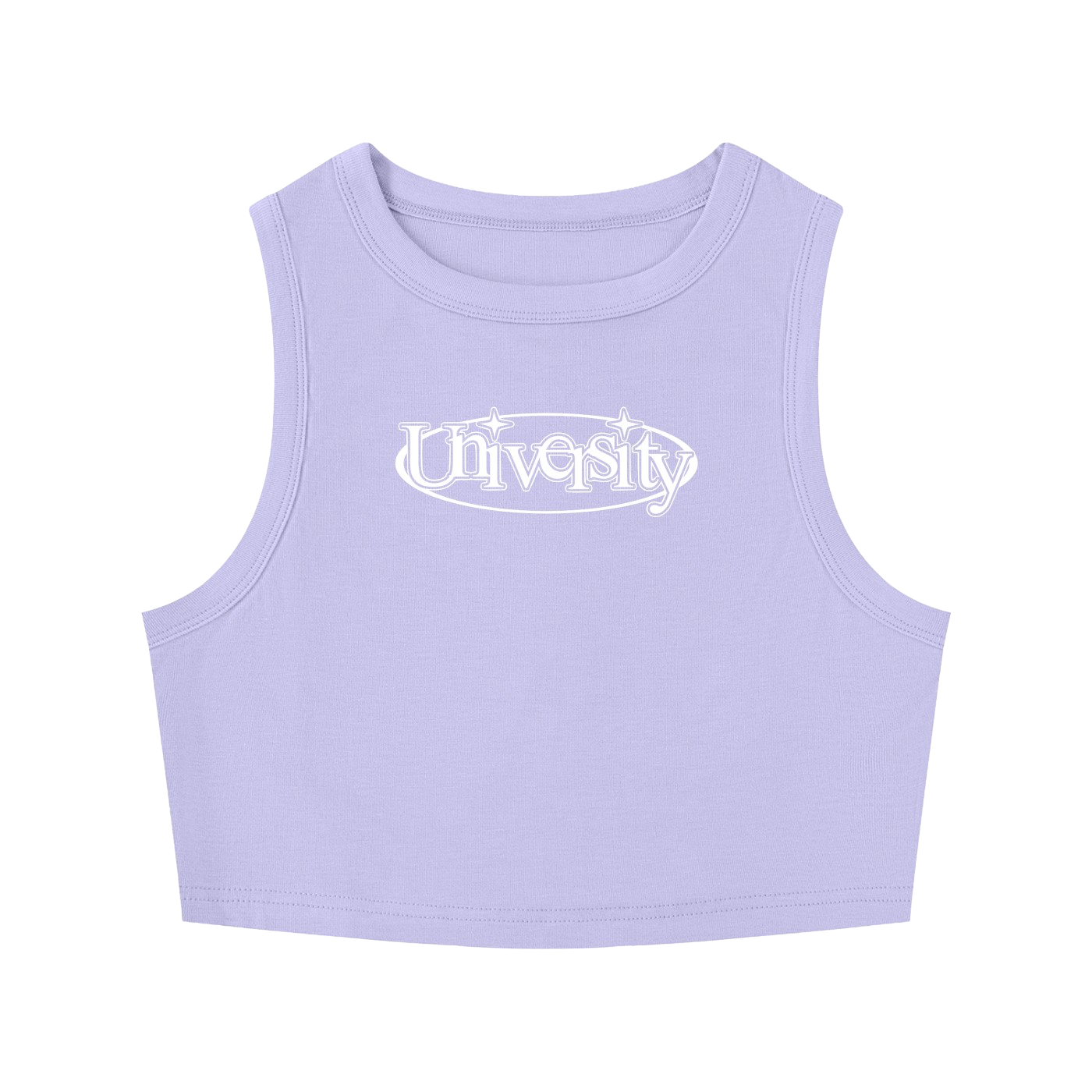 UNIVERSITY CROPPED TANK