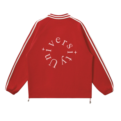 UNIVERSITY COLLARD SWEATSHIRT