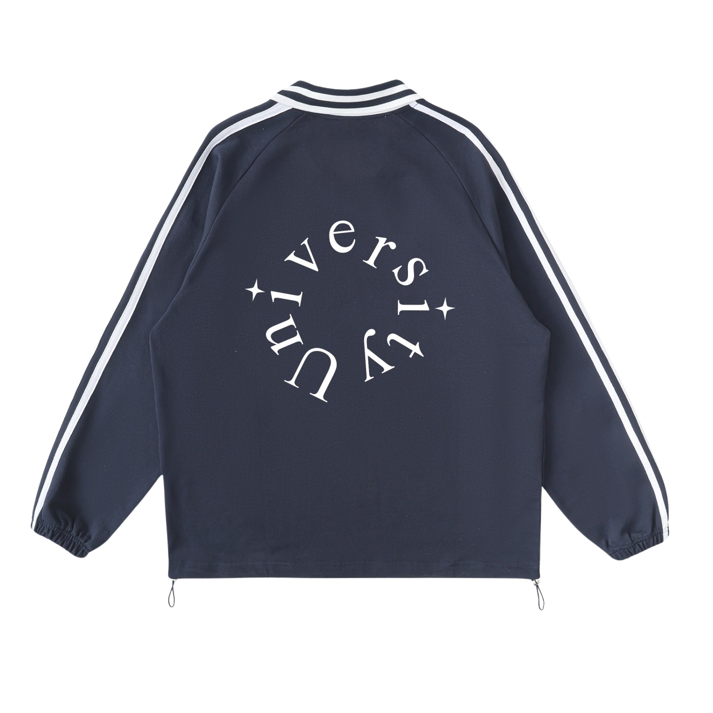 UNIVERSITY COLLARD SWEATSHIRT