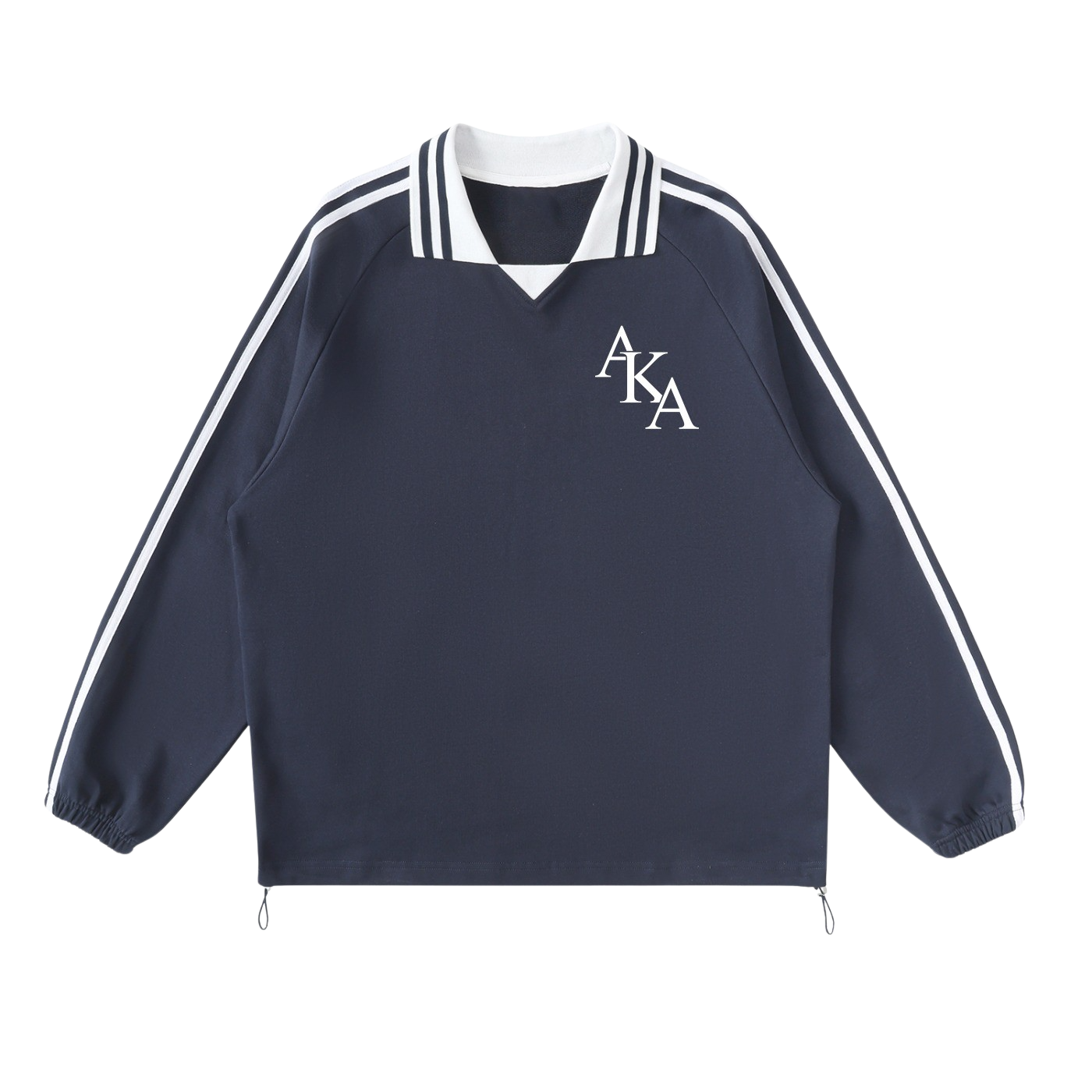 UNIVERSITY COLLARD SWEATSHIRT