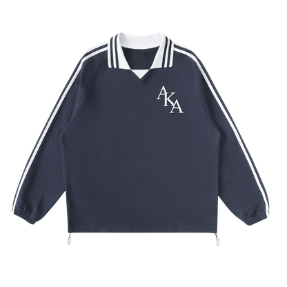 UNIVERSITY COLLARD SWEATSHIRT