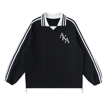 UNIVERSITY COLLARD SWEATSHIRT